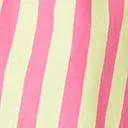 1950s Style Pink & Mint Green Stripe Swing Skirt