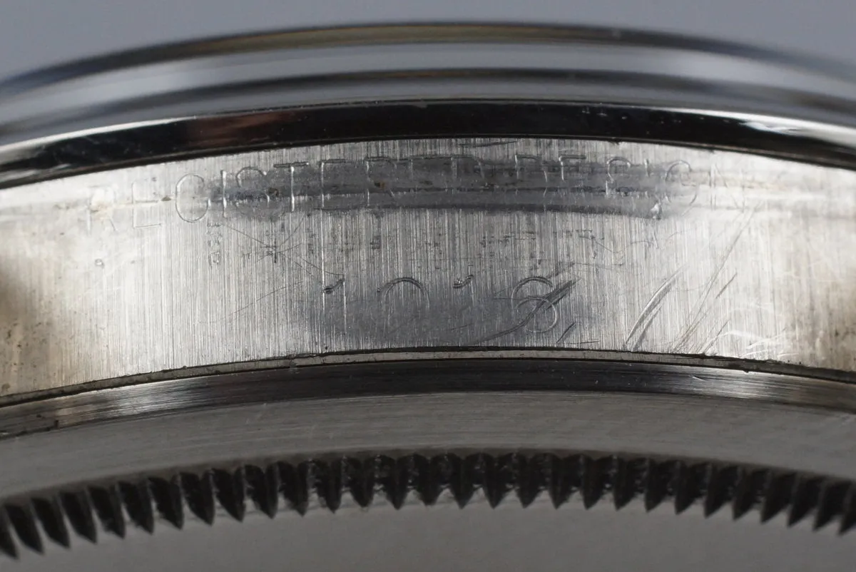 1962 Rolex Explorer 1 1016 Tropical Glossy Gilt Chapter Ring Dial