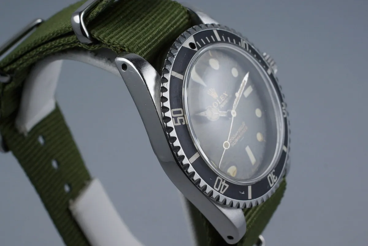 1963 Rolex Submariner 5513 PCG with Tropical Gilt UNDERLINE Dial