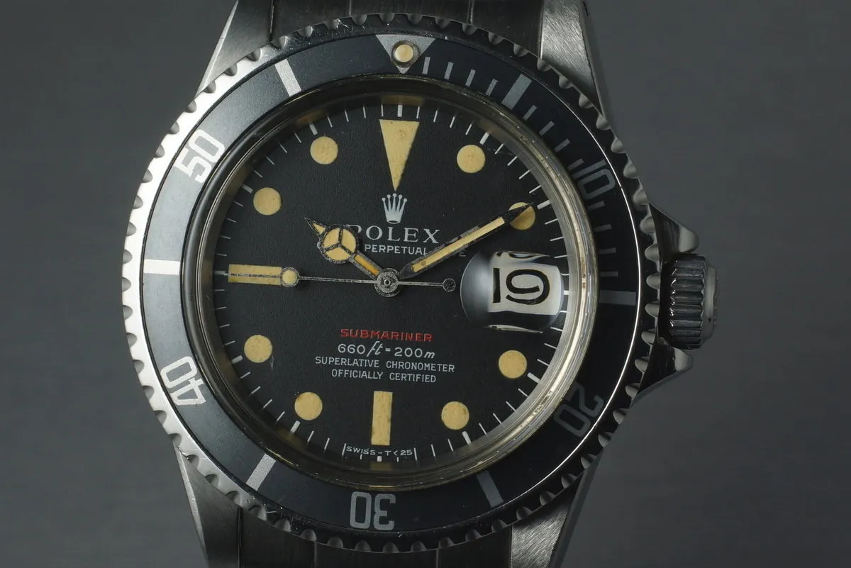 1970 Rolex Red Submariner1680 Mark IV