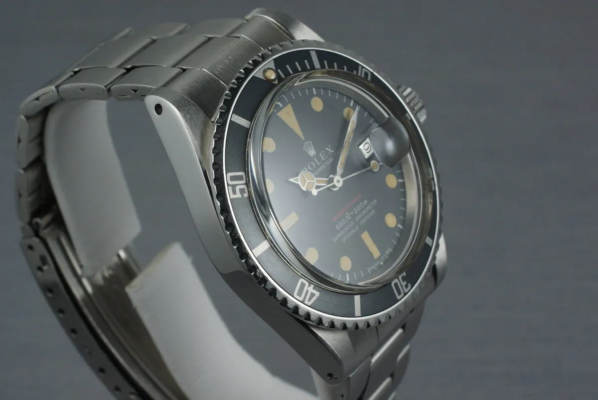 1970 Rolex Red Submariner1680 Mark IV