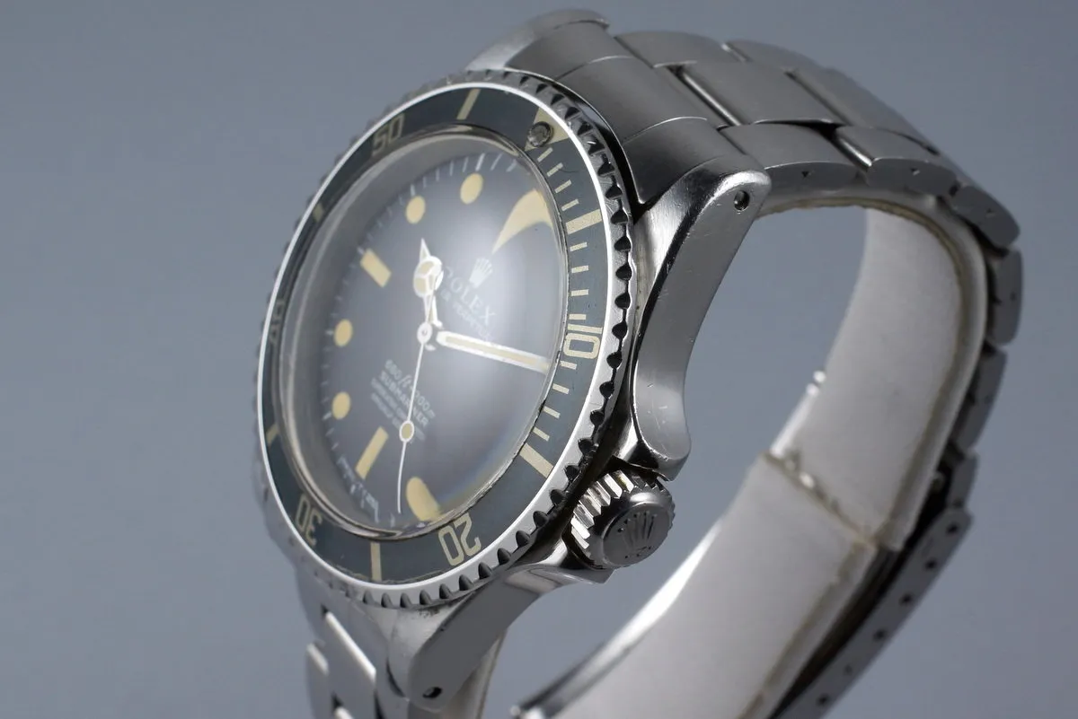 1972 Rolex Submariner 5512 4 Line Dial