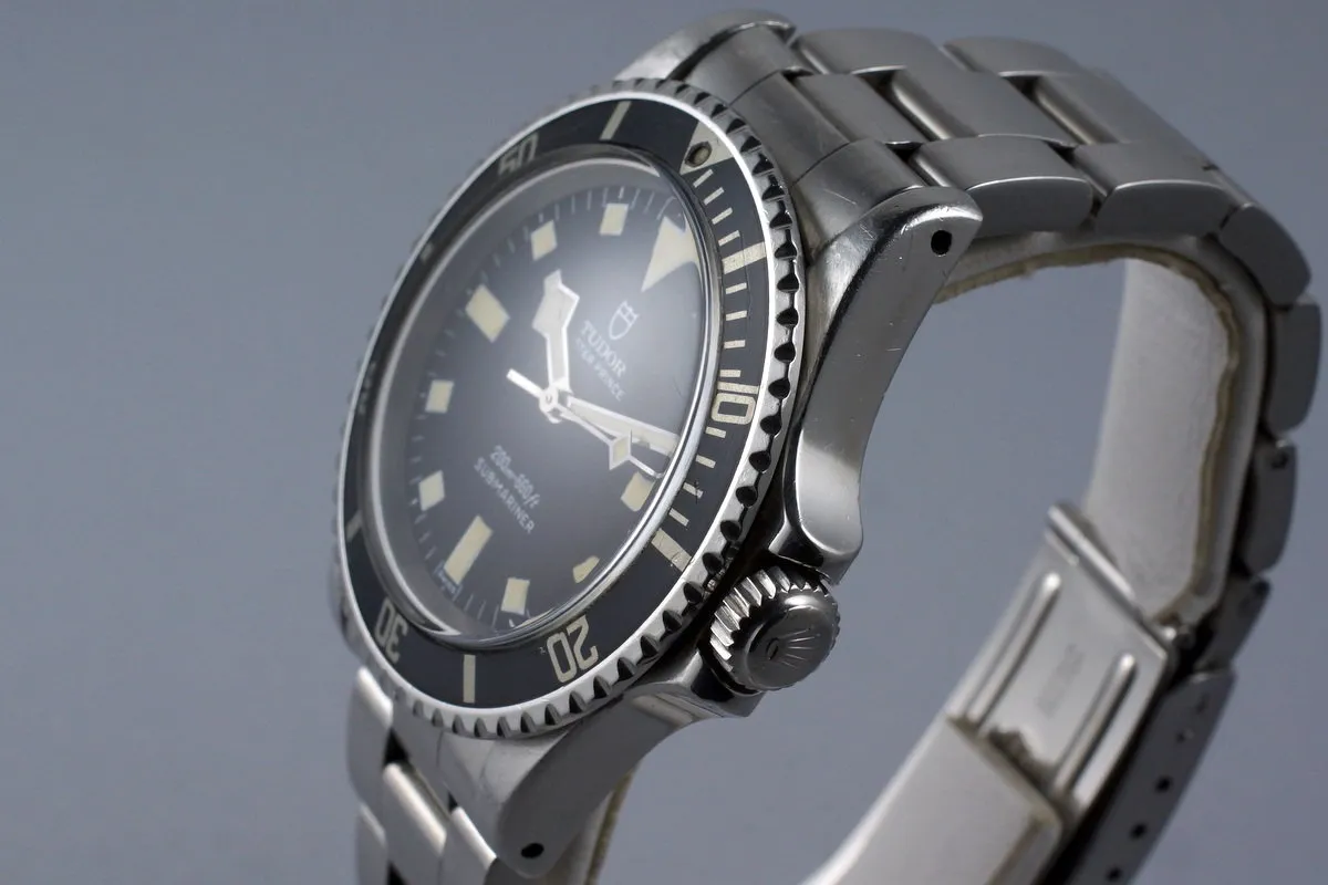 1972 Tudor Submariner 7016/0 Black Snowflake Dial