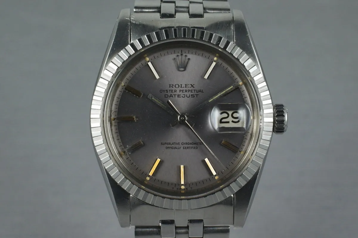 1975 Rolex DateJust 1603 with Gray Dial