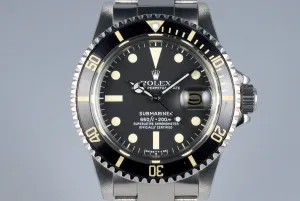 1978 Rolex Submariner 1680 with RSC Papers