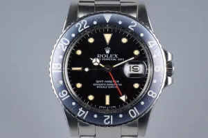 1984 Rolex GMT 16750