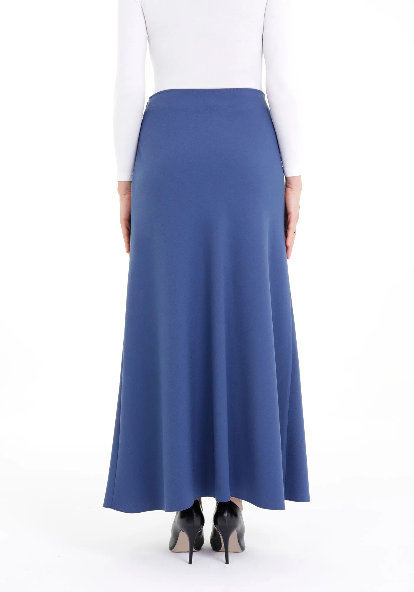 A-Line Style Comfy Maxi Dress Skirt - G-Line