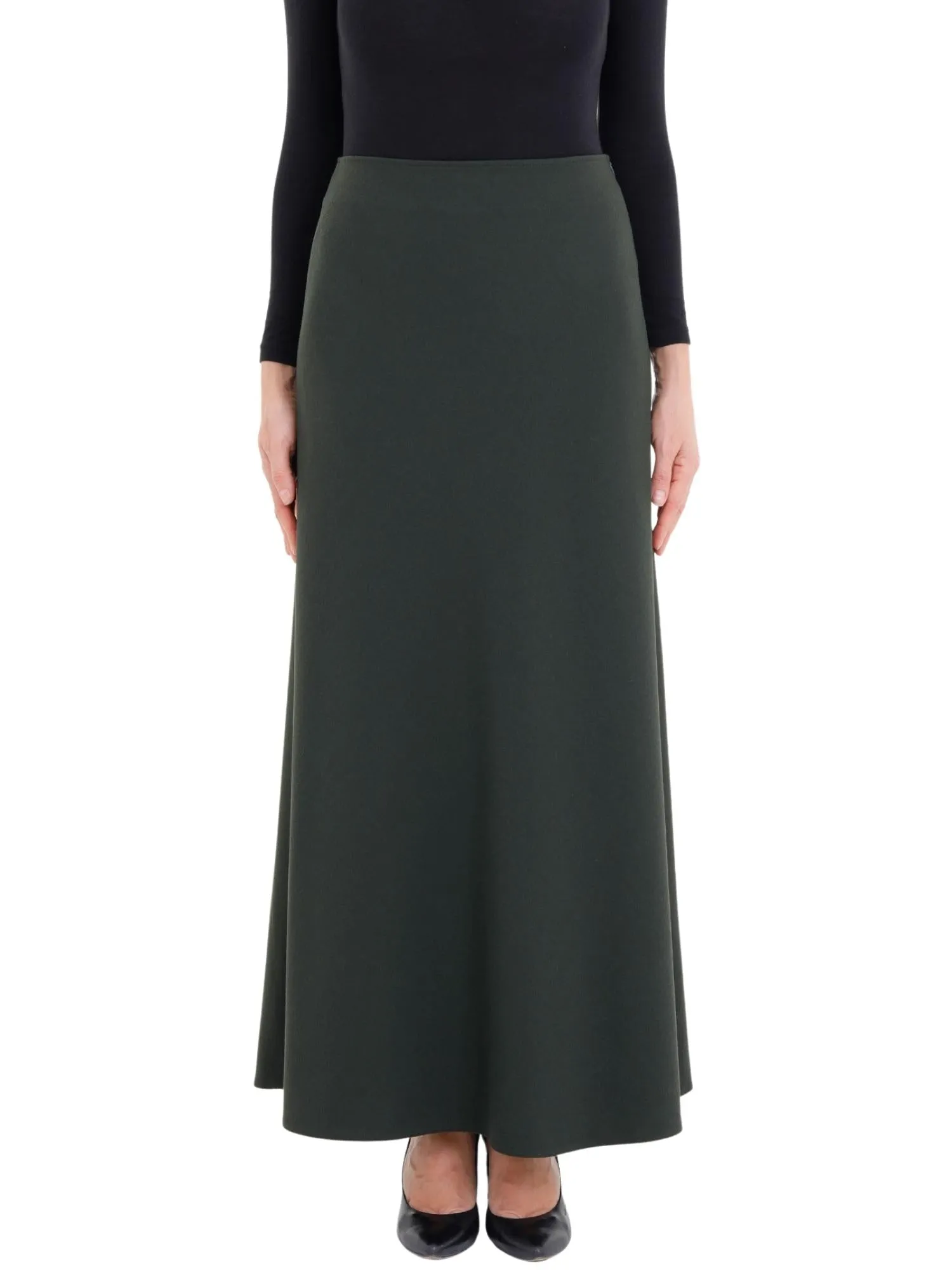 A-Line Style Comfy Maxi Dress Skirt - G-Line