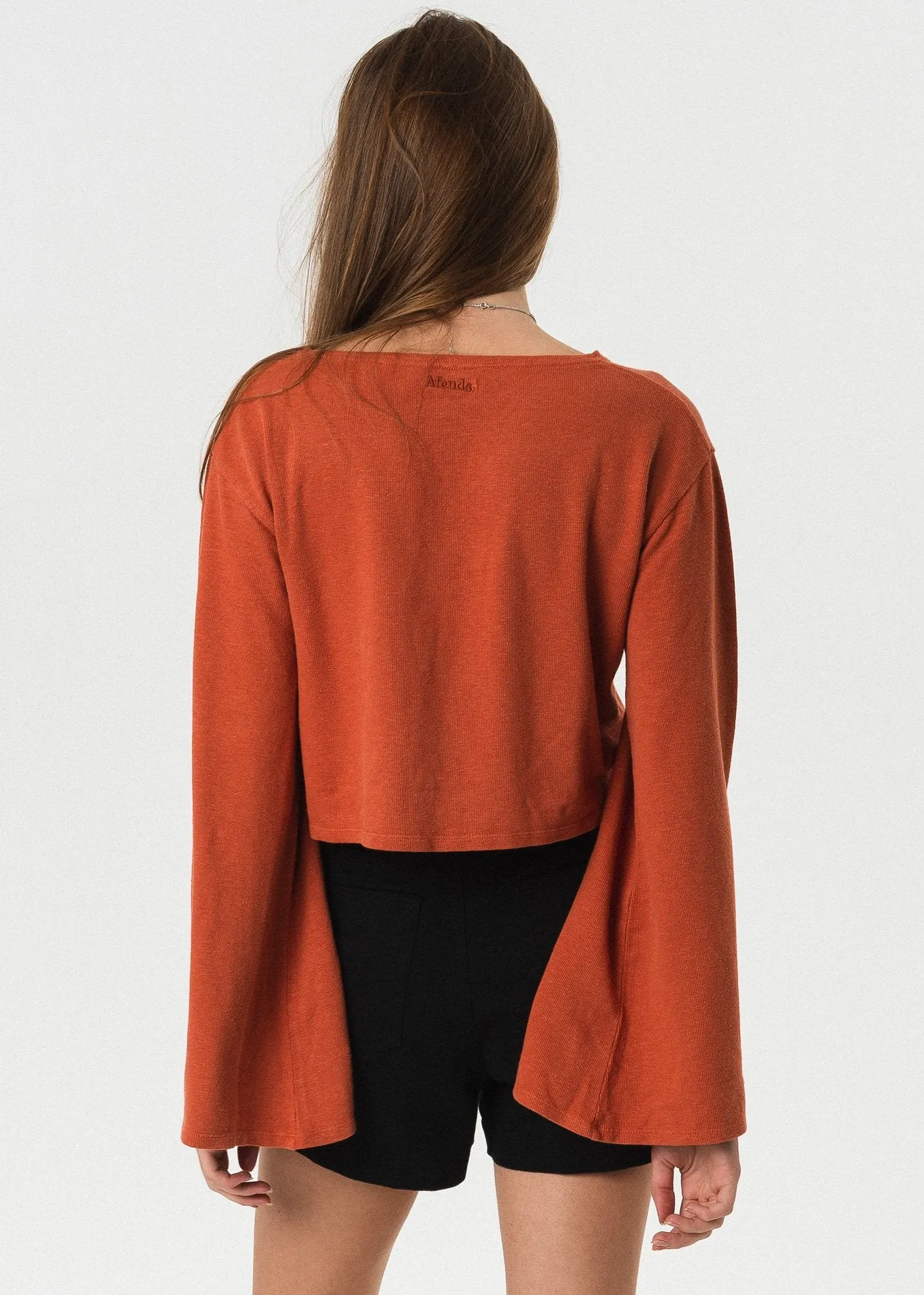 Afends Womens Bridie - Hemp Long Sleeve Tee