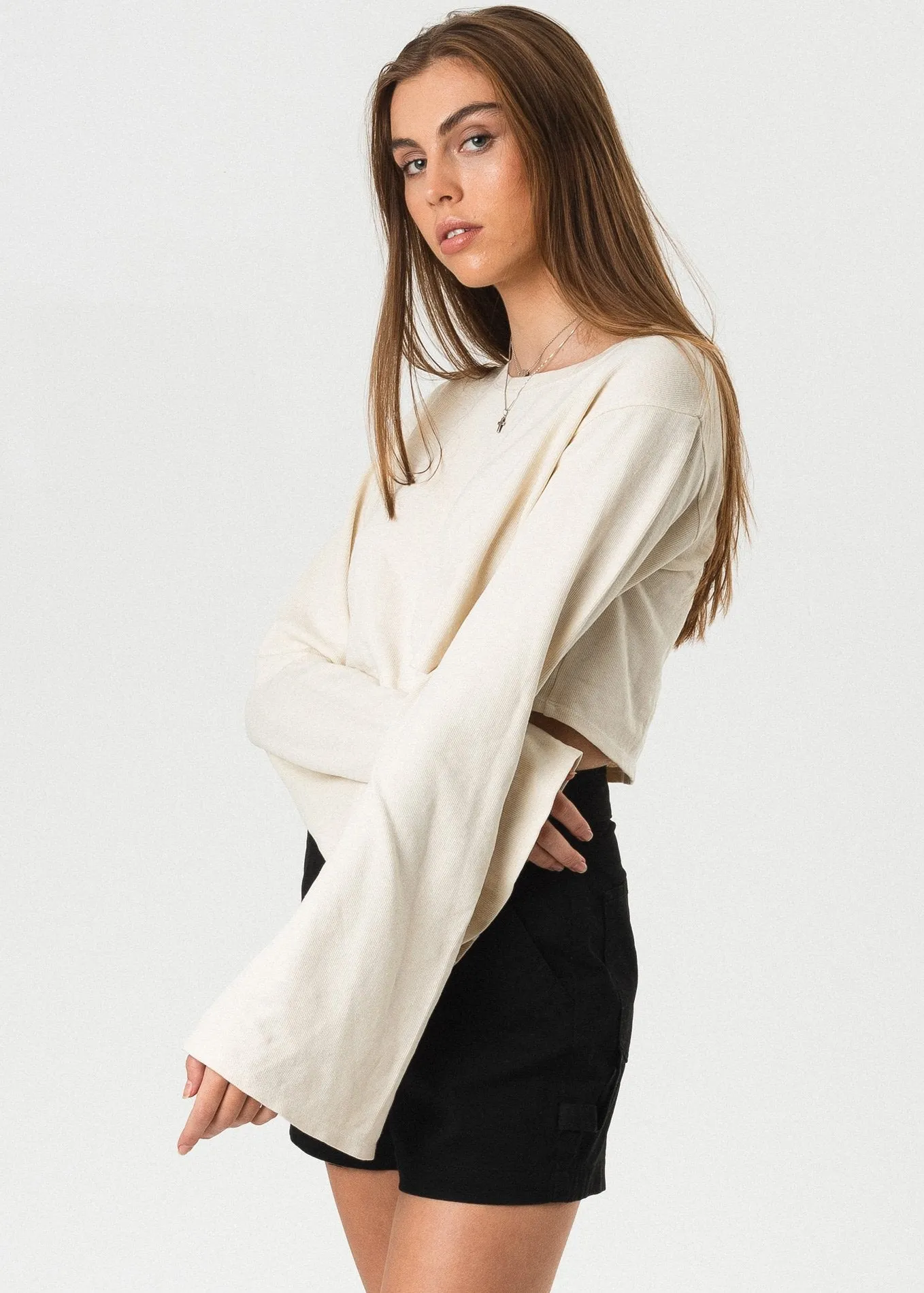 Afends Womens Bridie - Hemp Long Sleeve Tee