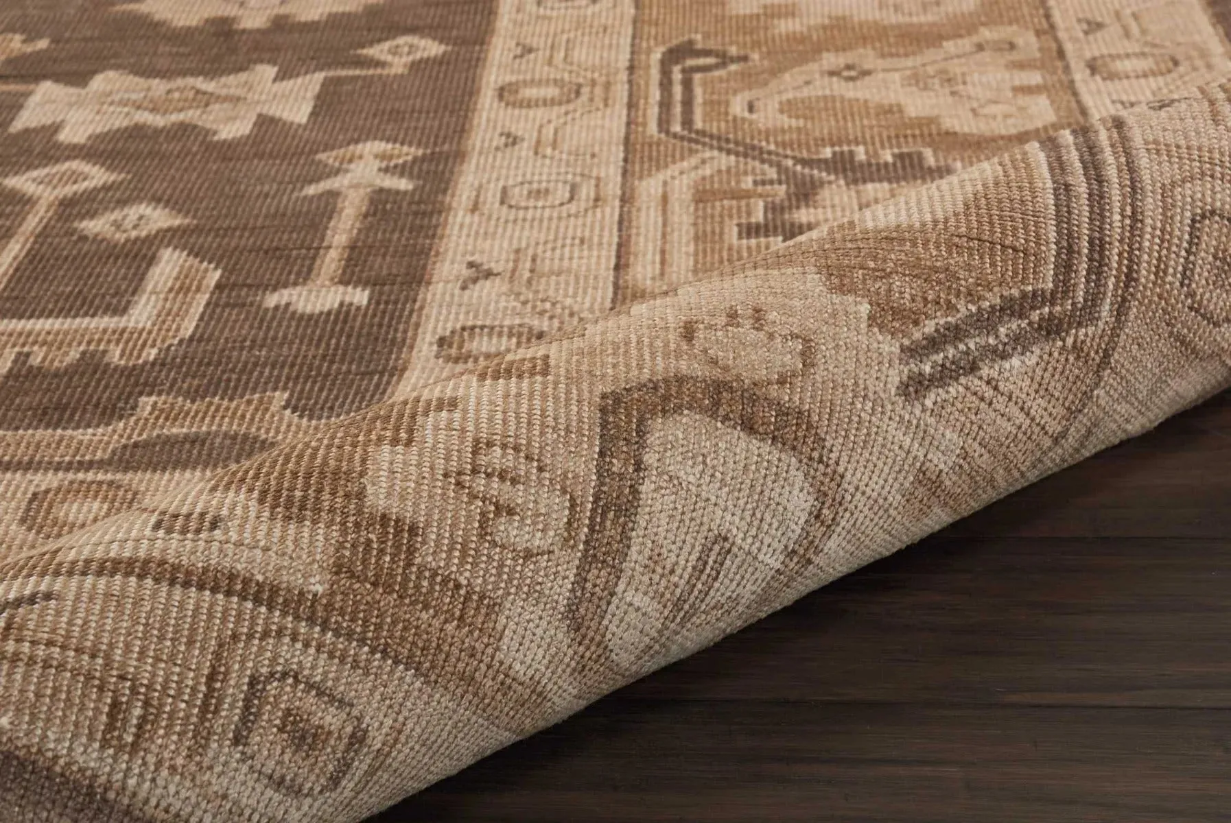 Aldora ALD06 Mocha Rug