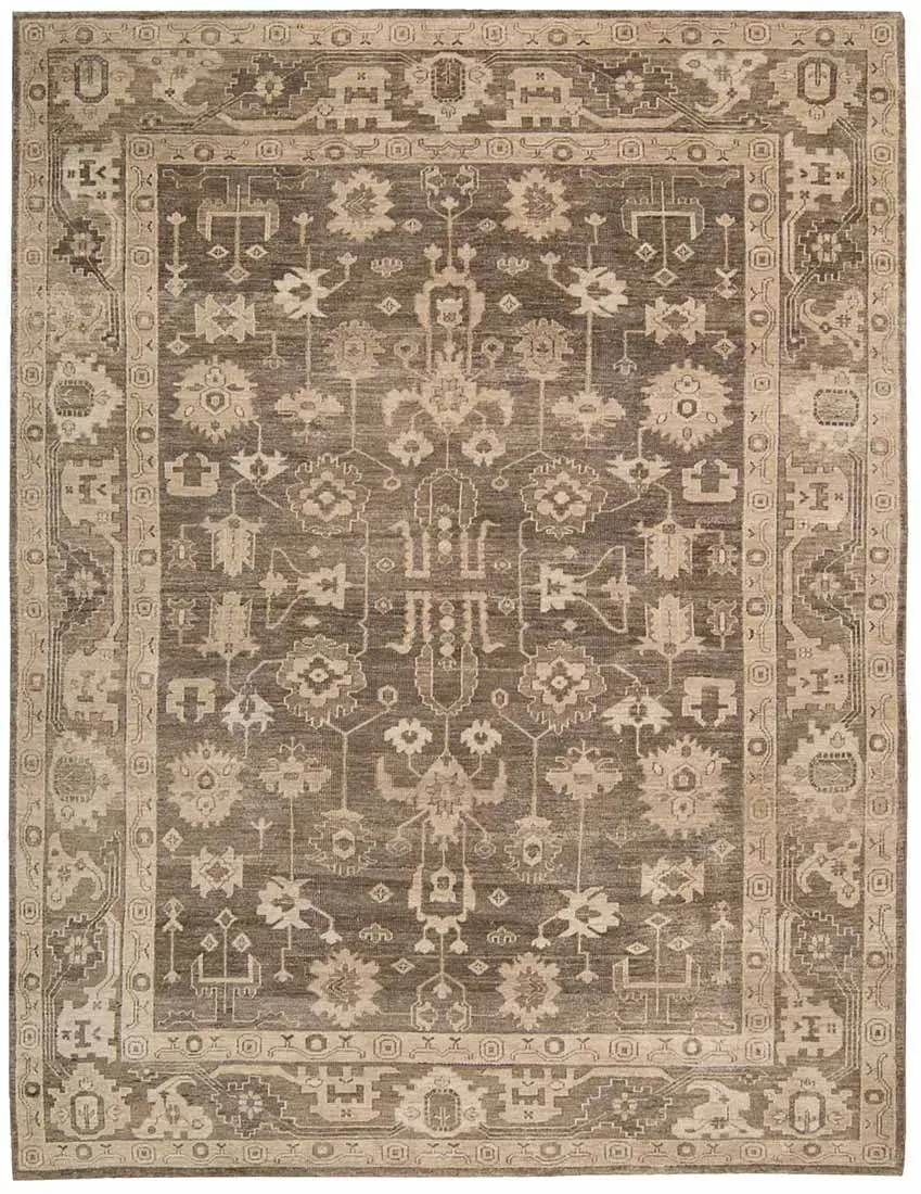 Aldora ALD06 Mocha Rug