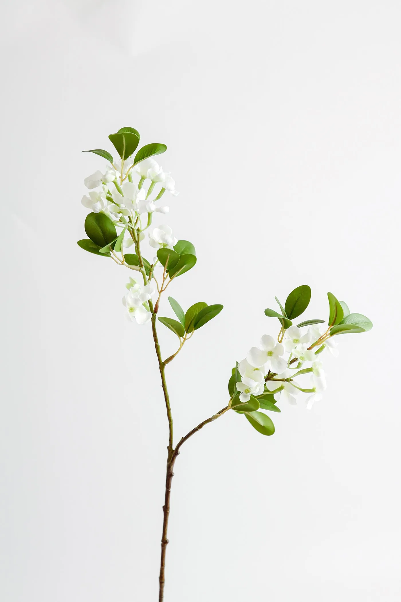 AM Basics Faux Greenery Branch with Flowers