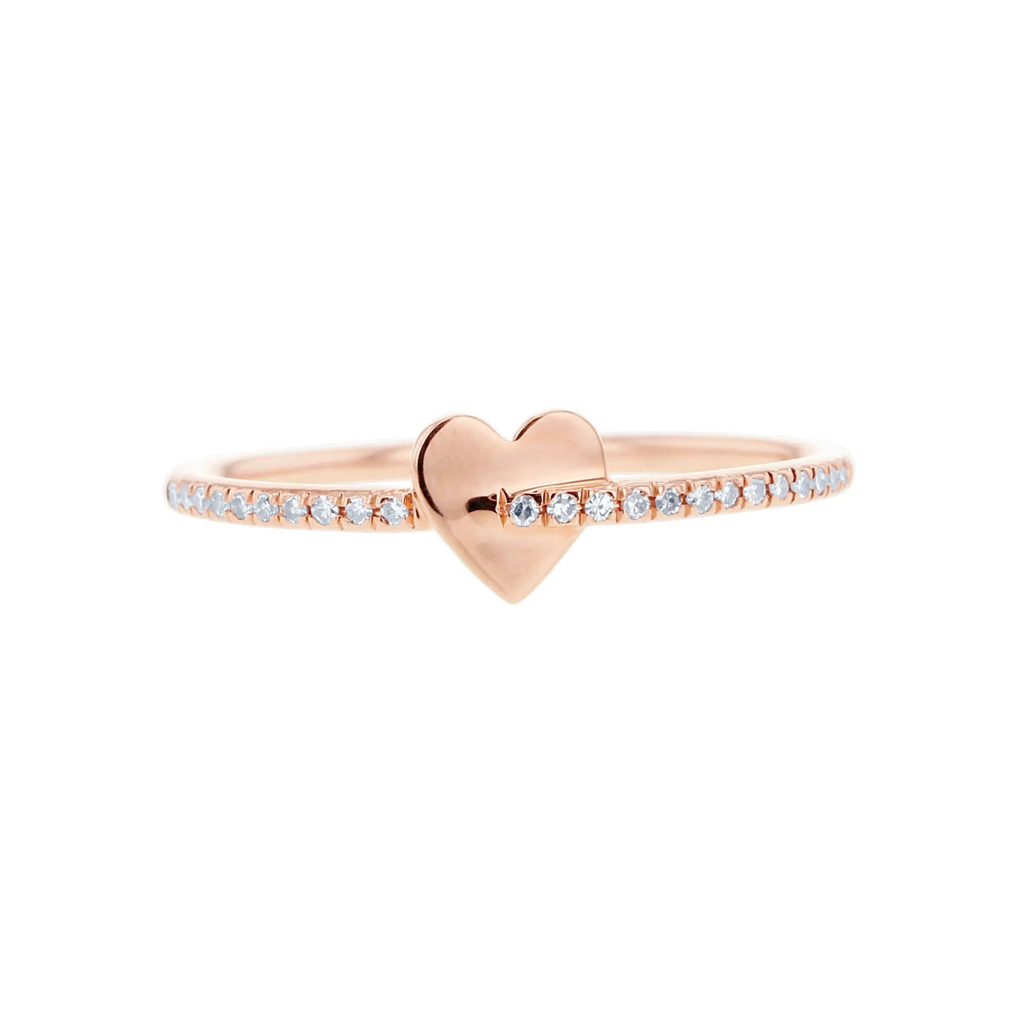 Andy Heart Diamond Ring