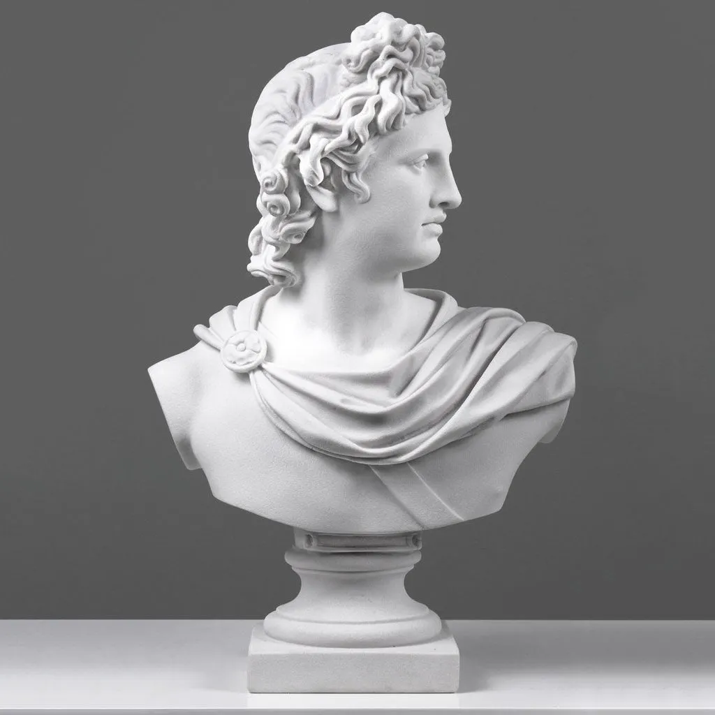 Apollo Bust Statue