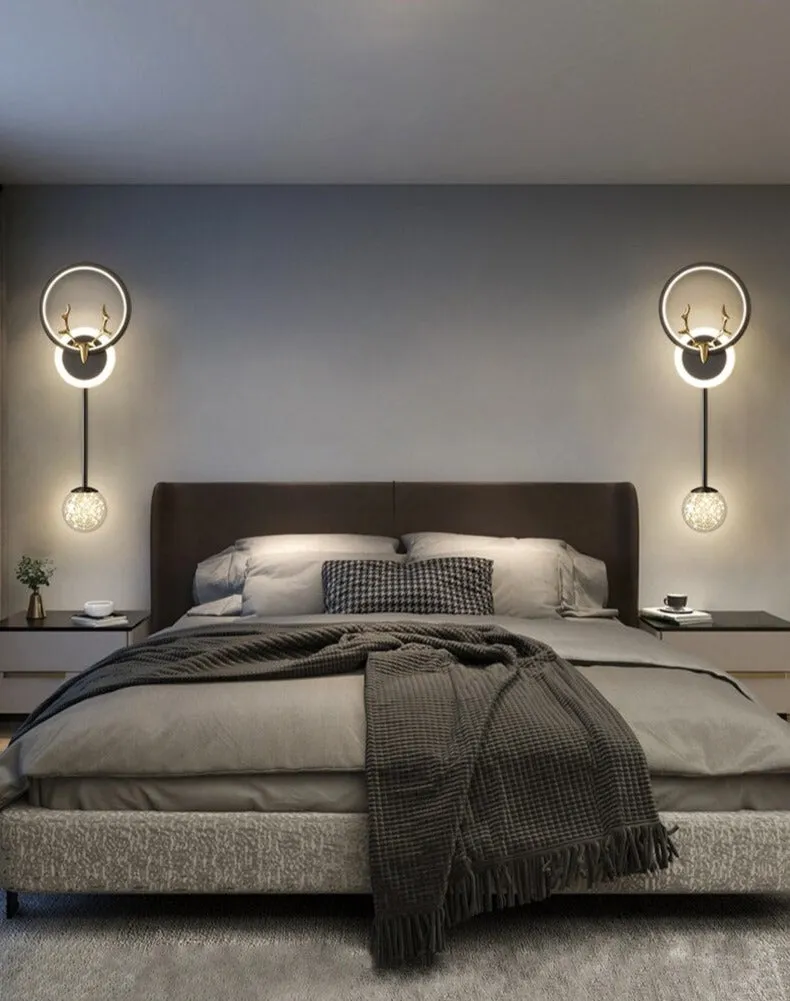 BAN Antler Nordic LED Modern Light Luxury Wall Lamp