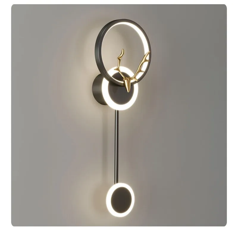 BAN Antler Nordic LED Modern Light Luxury Wall Lamp