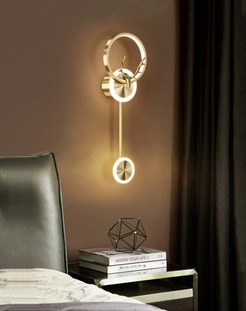 BAN Antler Nordic LED Modern Light Luxury Wall Lamp