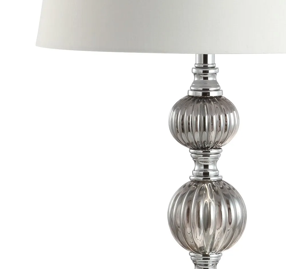 Belfast 31" Triple Sphere Glass/Crystal LED Table Lamp