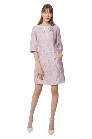 Belle Jacquard Dress