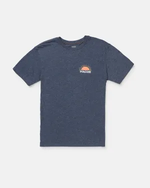 Big Boys Sunshiney Short Sleeve Tee - Navy Heather