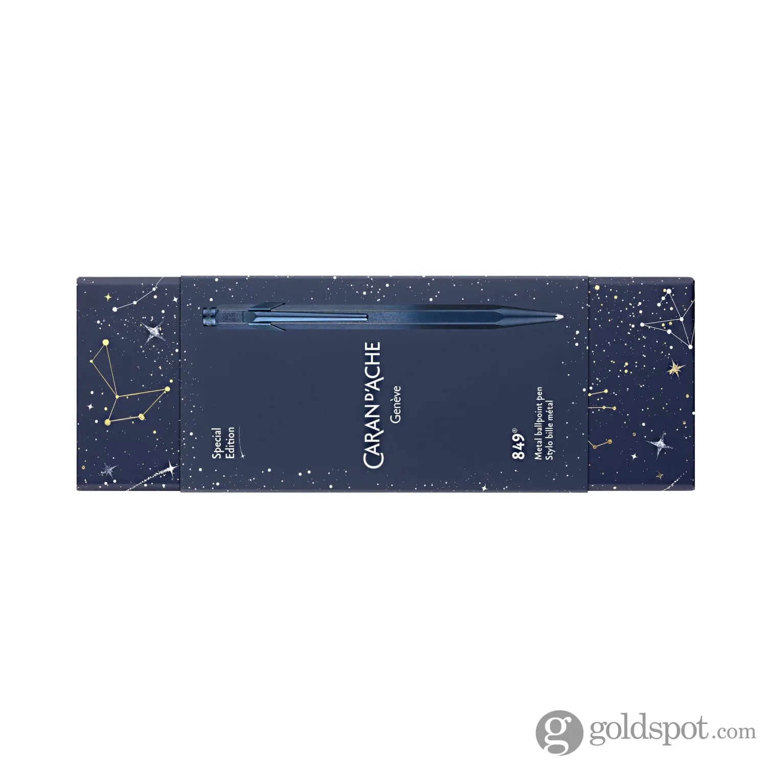 Caran d'Ache 849 Ballpoint Pen in Cosmic Blue