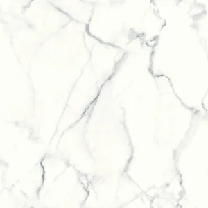 Carrara Marble Peel and Stick Wallpaper