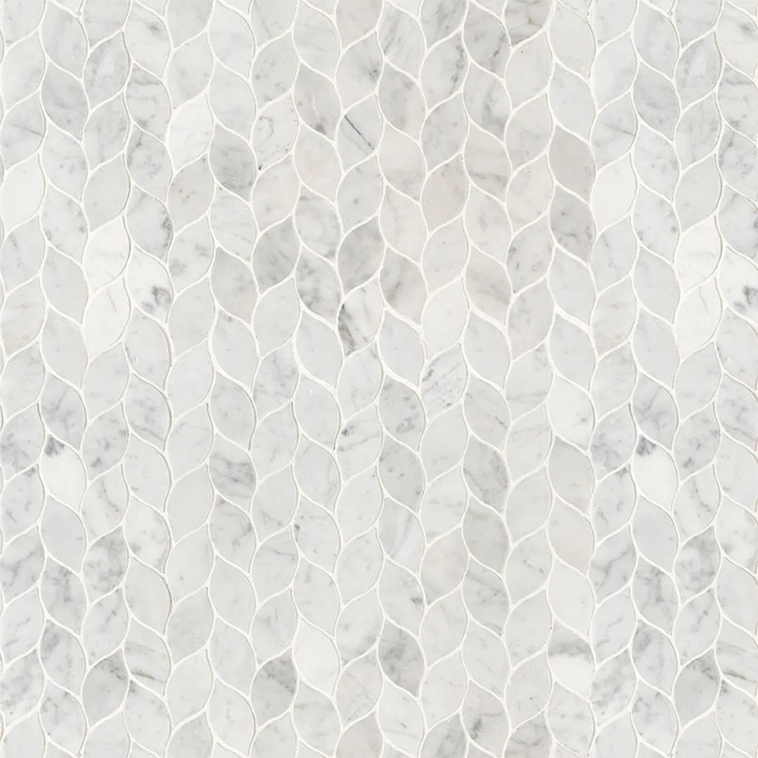 Carrara White Blanco Pattern - Stone Tile