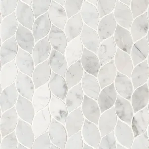 Carrara White Blanco Pattern - Stone Tile