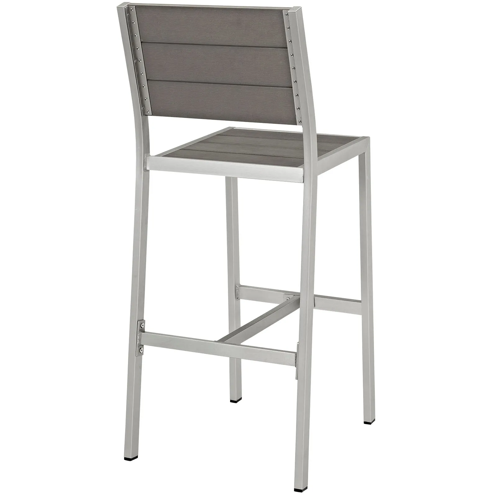 Coast Outdoor Patio Aluminum Armless Bar Stool