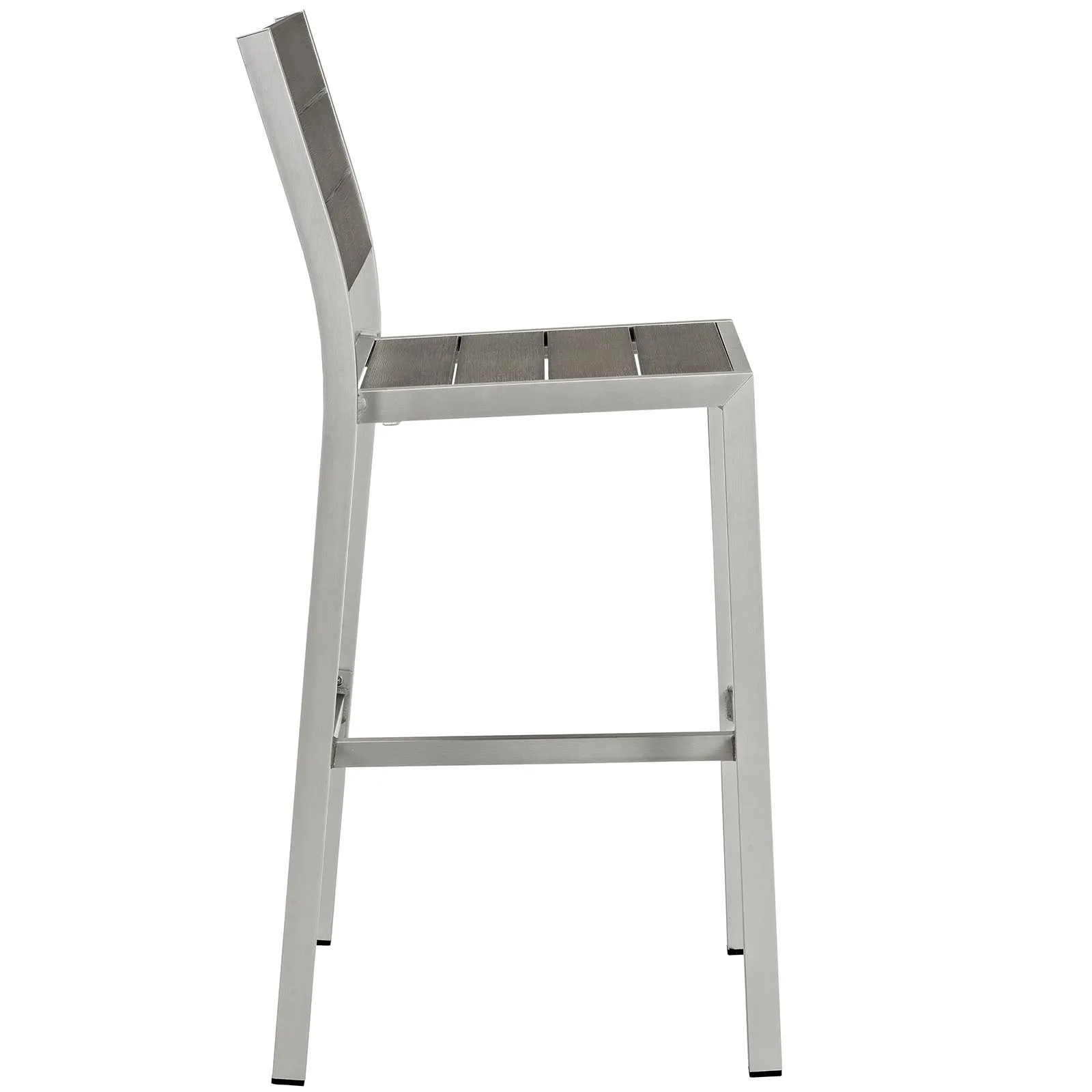 Coast Outdoor Patio Aluminum Armless Bar Stool