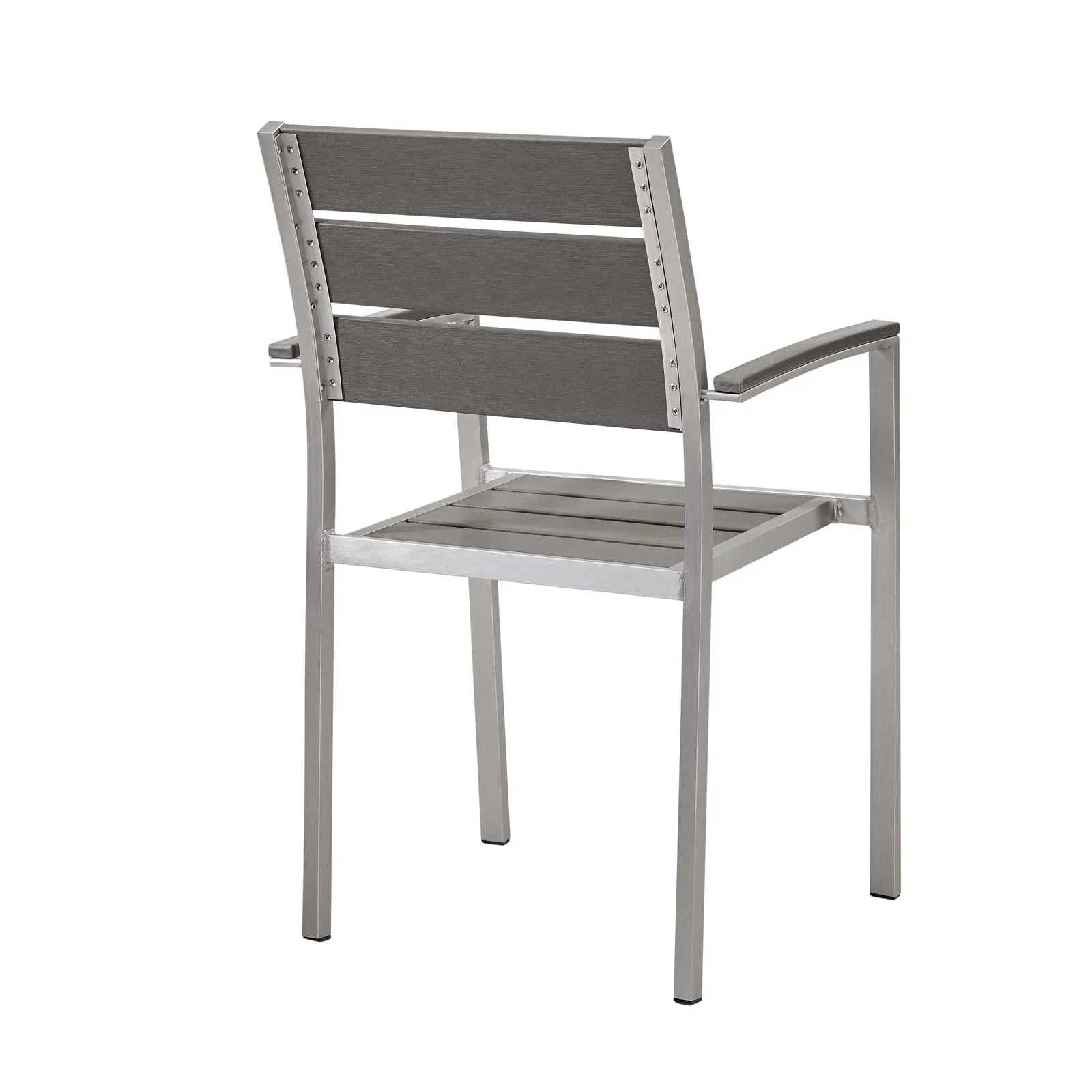 Coast Outdoor Patio Aluminum Dining Armchair