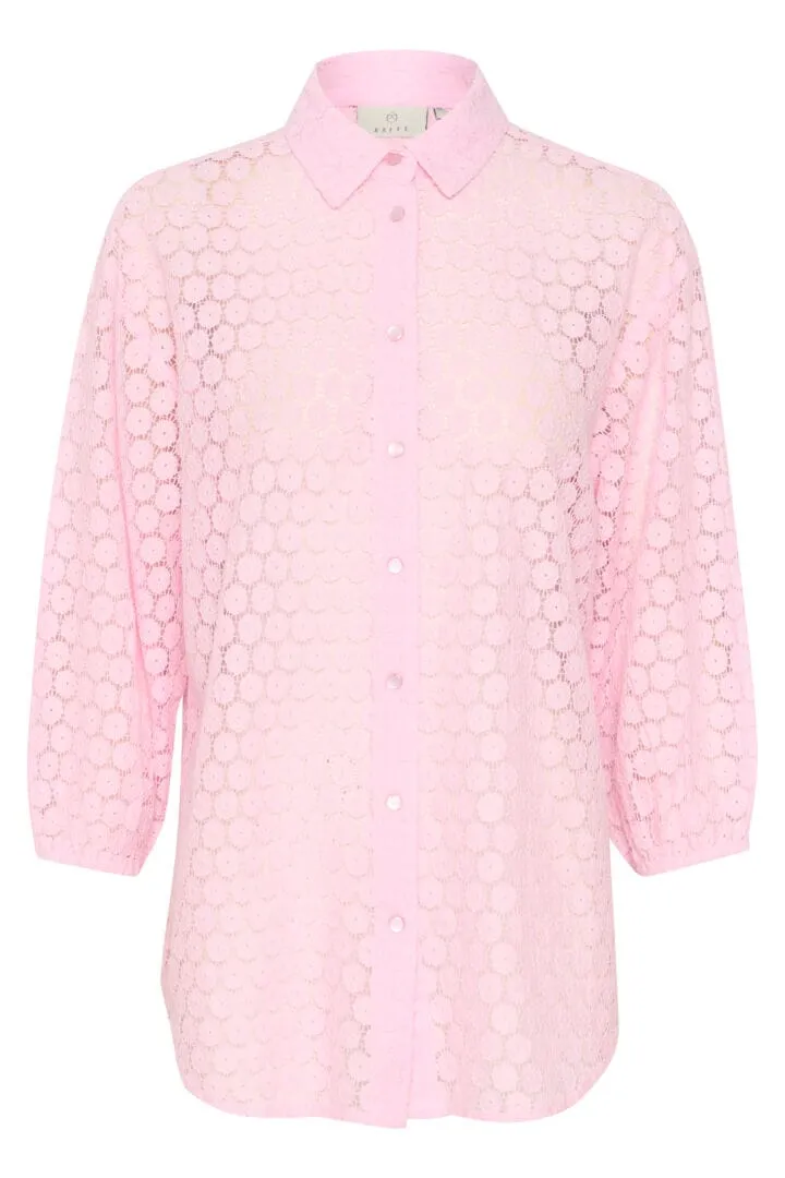 DAISY LACE PINK SHIRT