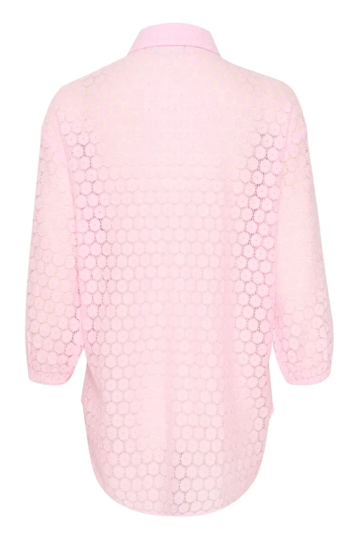 DAISY LACE PINK SHIRT