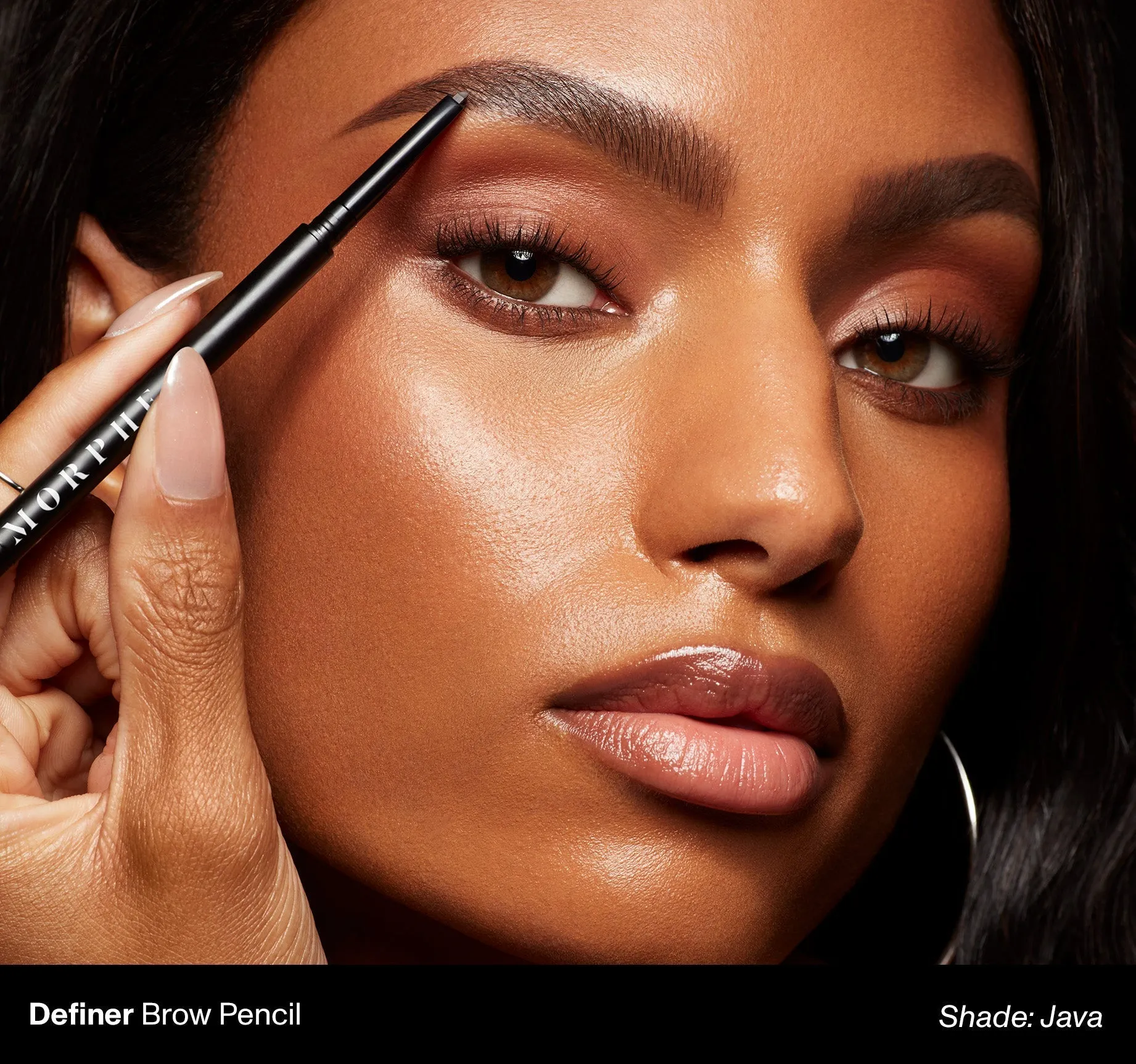 Definer Dual-Ended Brow Pencil & Spoolie - Hazelnut