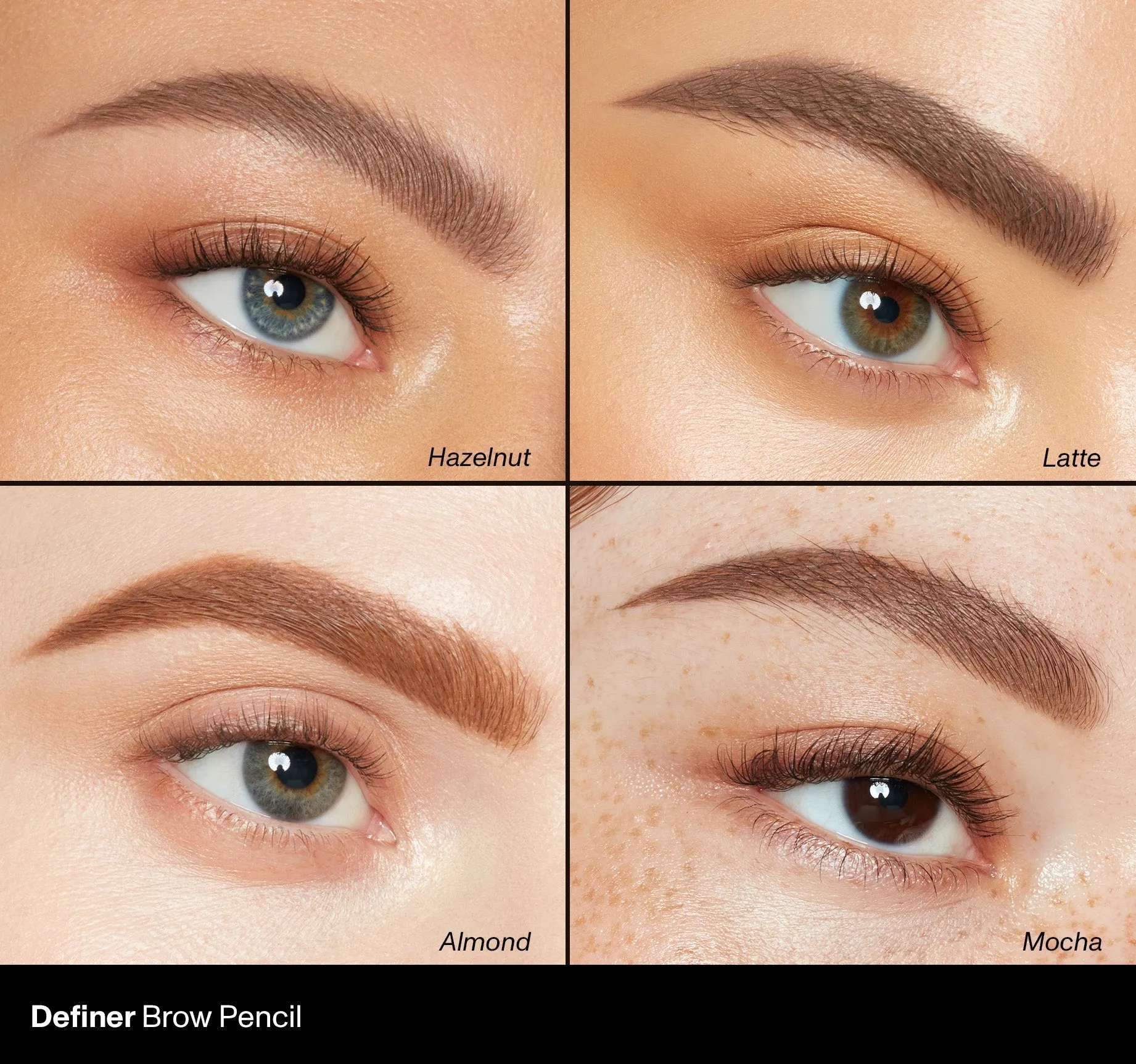 Definer Dual-Ended Brow Pencil & Spoolie - Hazelnut