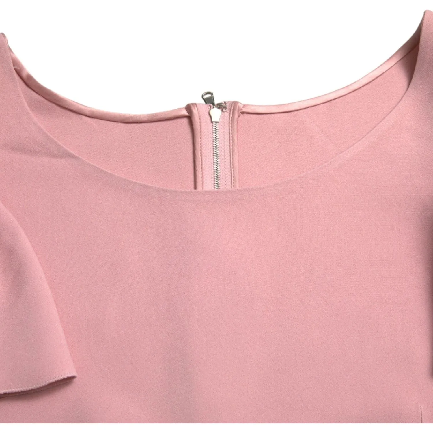 Dolce & Gabbana Chic Pink Bell Sleeve Top