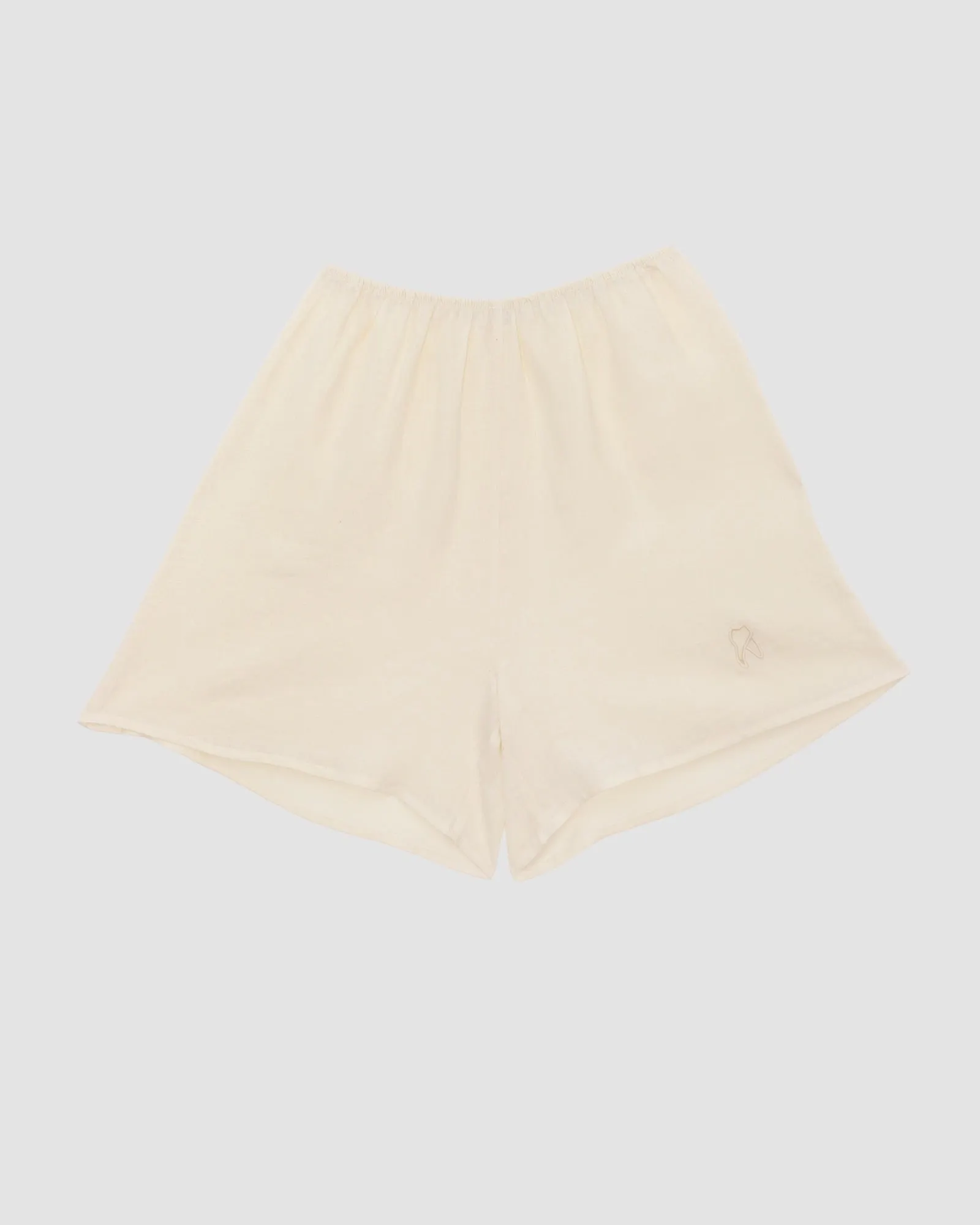 Dydine Tooth Shorts - Fine Linen - Yellow White