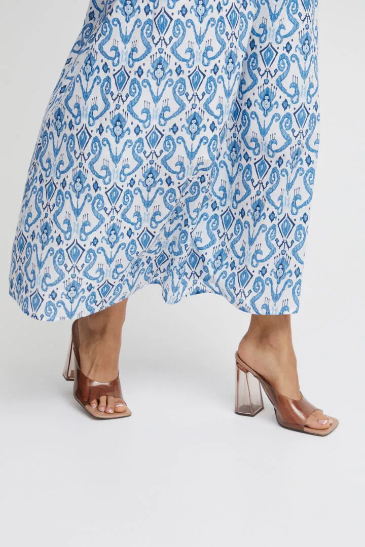 Elsano Skirt - Vista Blue Mix