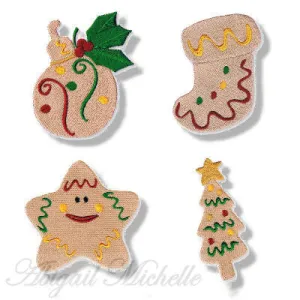 Gingerbread Cookies Ornaments!- 2 Sizes