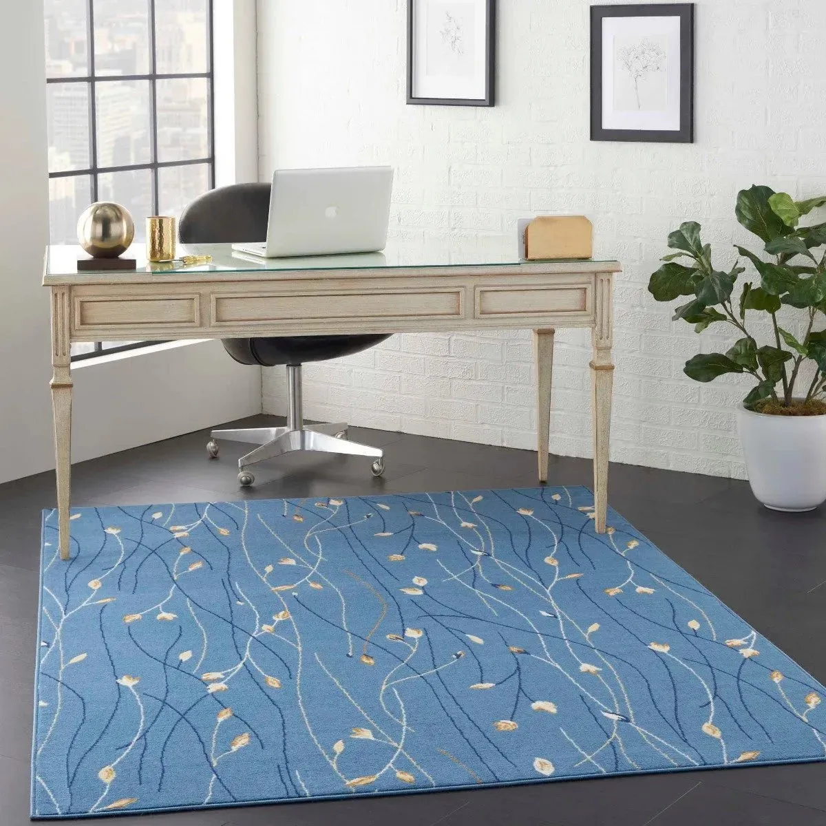 Grafix GRF15 Light Blue Rug