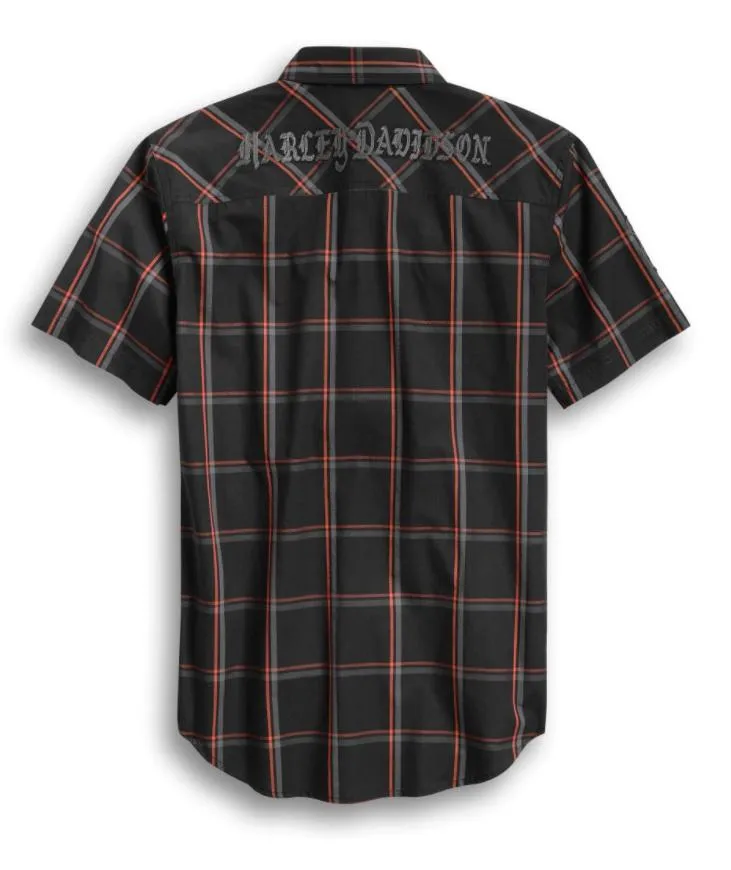 Harley-Davidson® Men's Iron & Pride Plaid Shirt - 96380-20VM