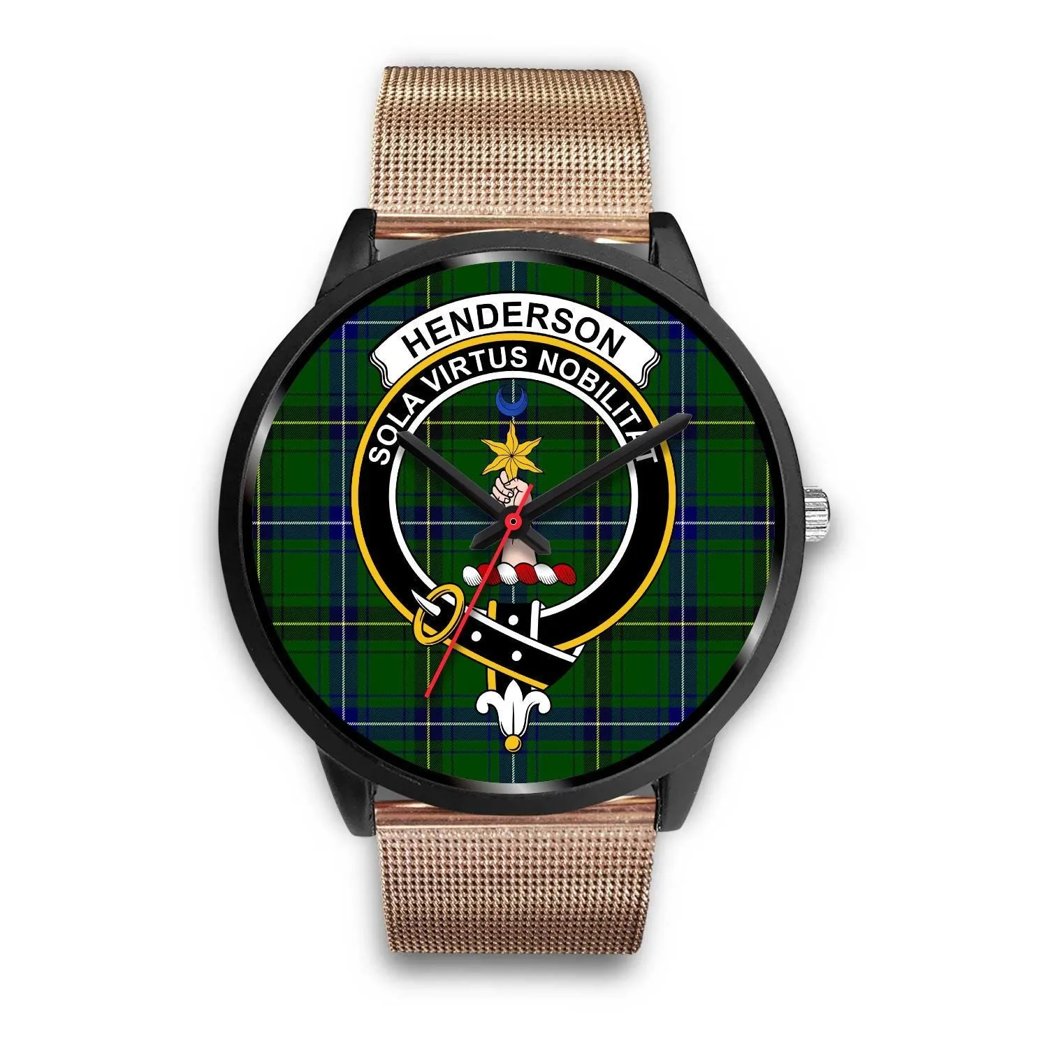 Henderson Modern Clan Badge Tartan Black Watch