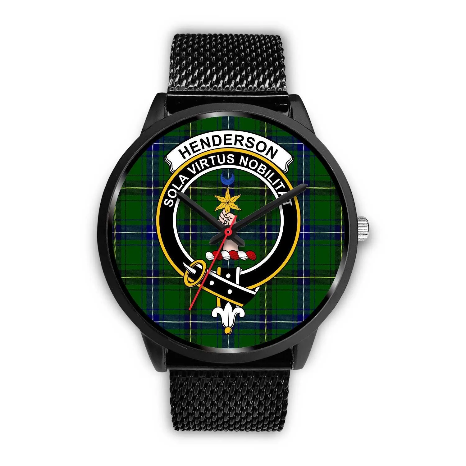 Henderson Modern Clan Badge Tartan Black Watch