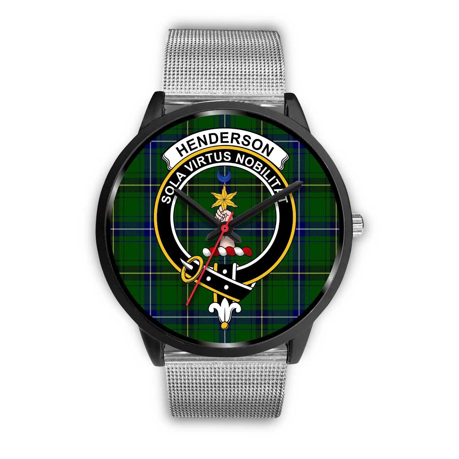 Henderson Modern Clan Badge Tartan Black Watch