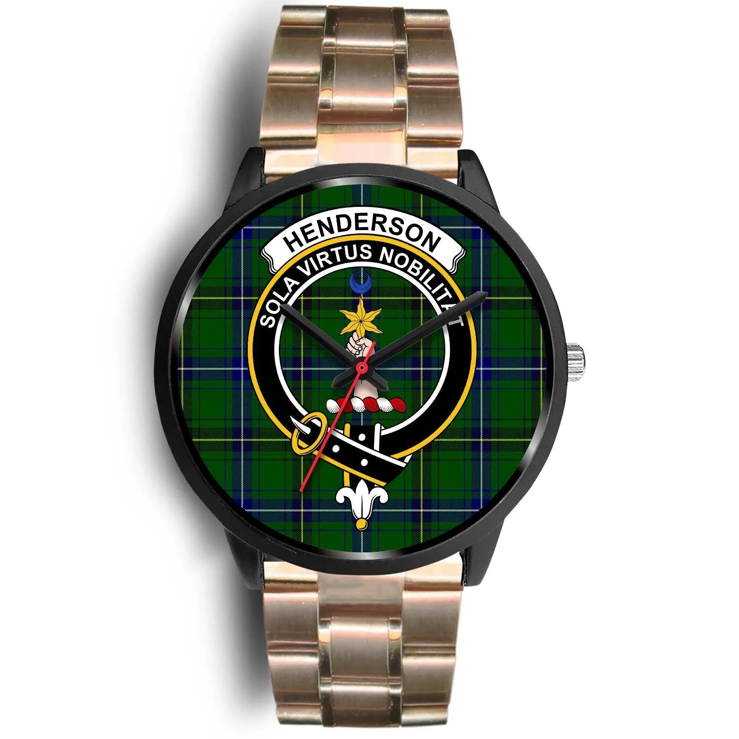 Henderson Modern Clan Badge Tartan Black Watch