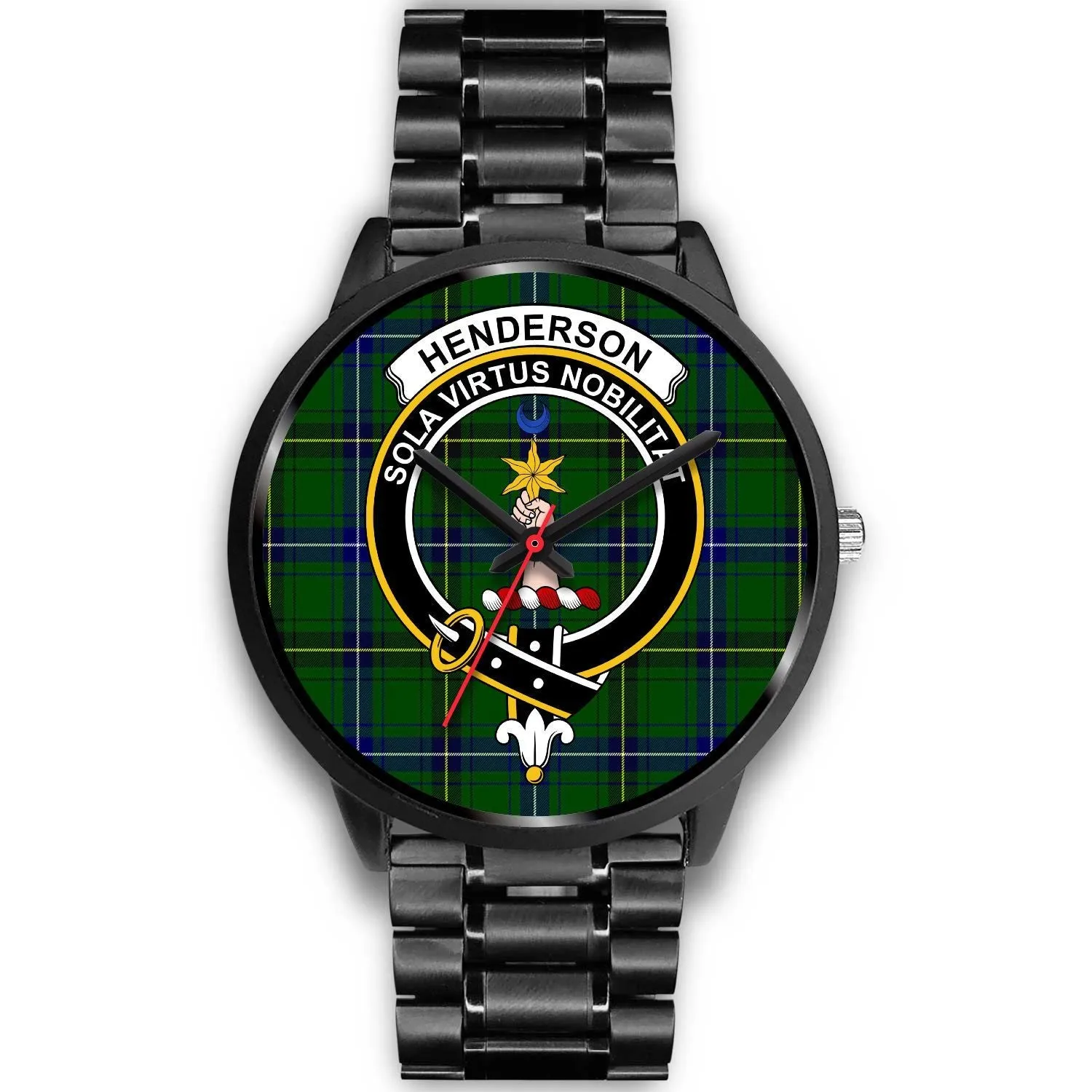 Henderson Modern Clan Badge Tartan Black Watch