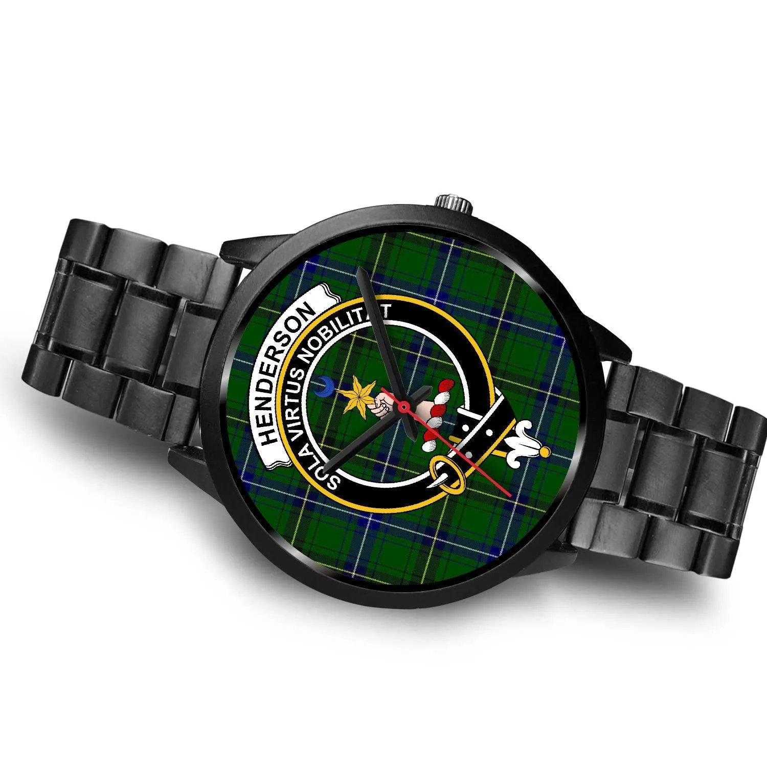 Henderson Modern Clan Badge Tartan Black Watch