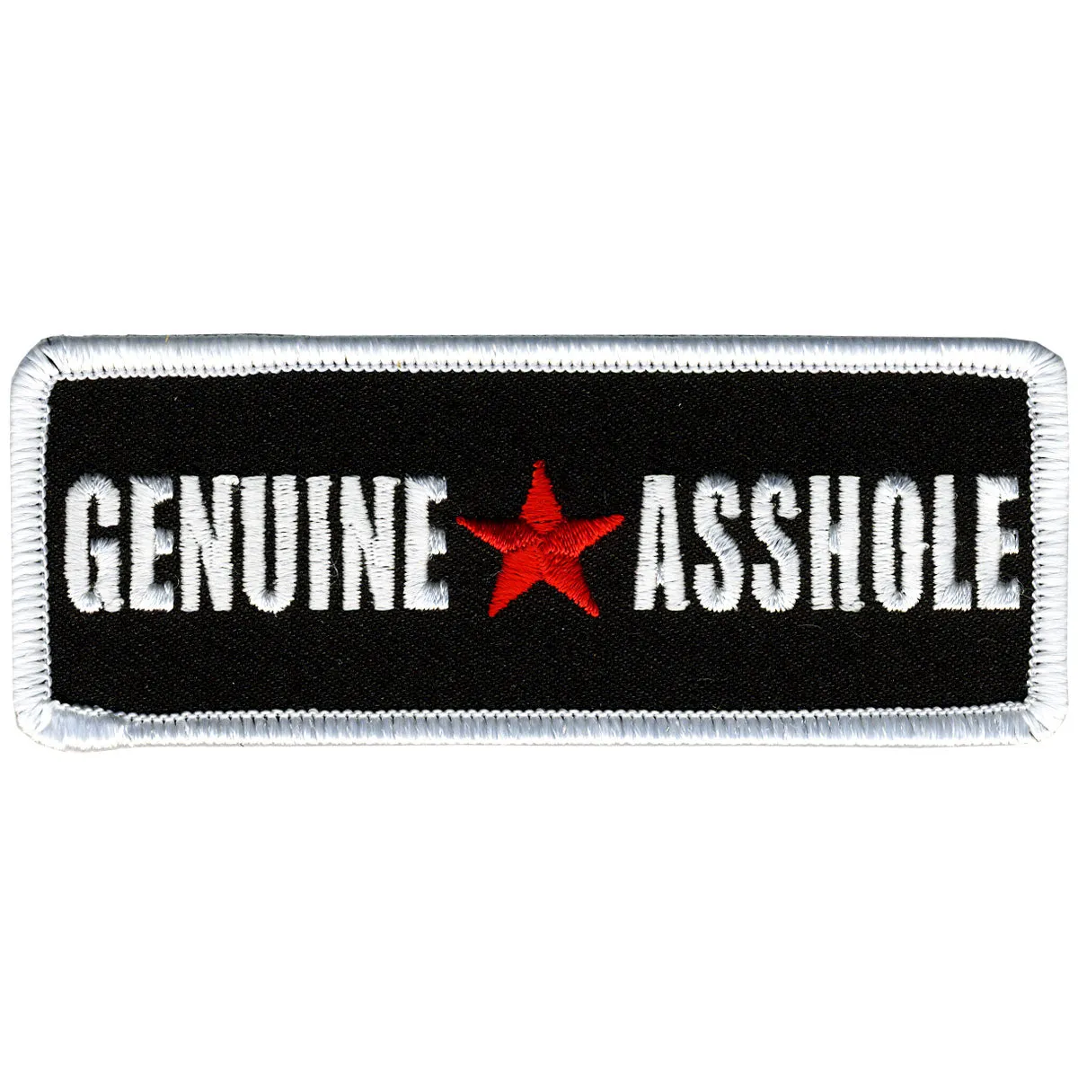 Hot Leathers PPL9258  Genuine Asshole 4" x 2" Patch