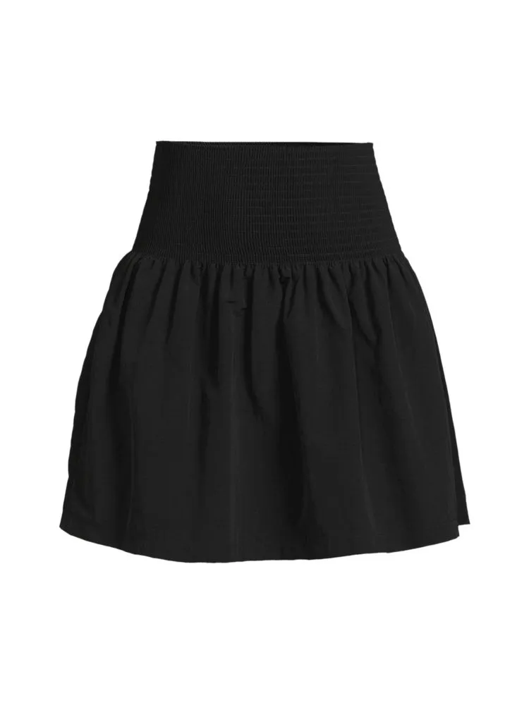 Kenzo gathered miniskirt, black